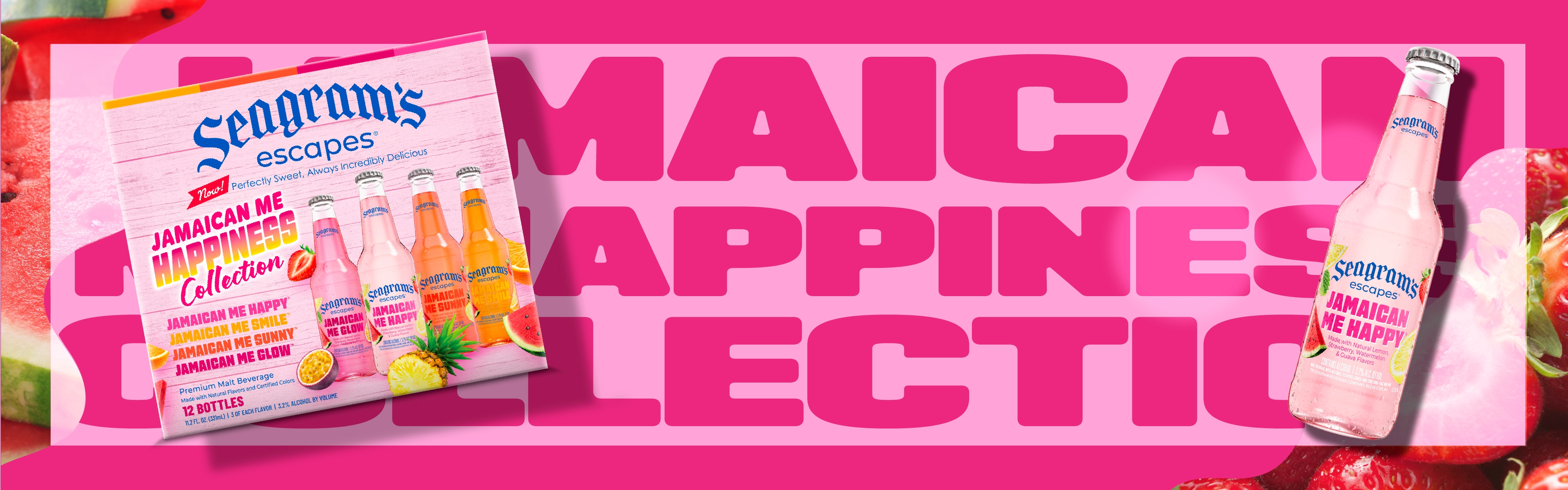 The Seagram's Escapes Jamaican Me Happiness Collection
