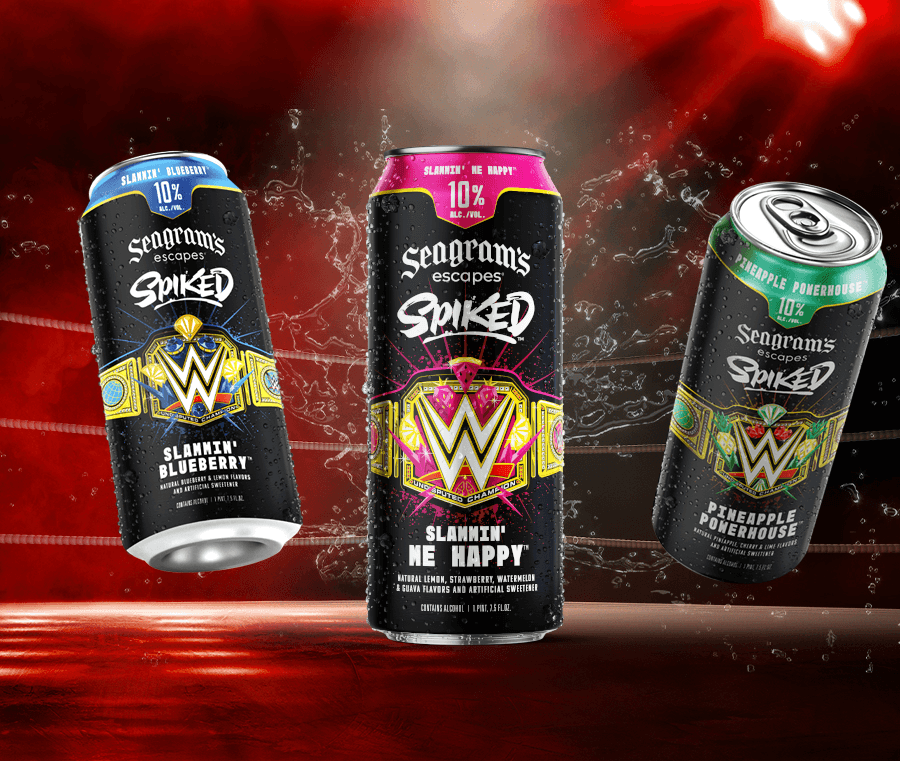 Bottles of Seagram's Escapes