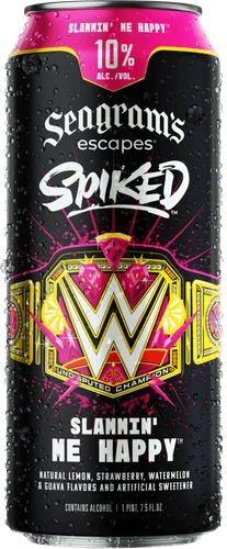 A bottle of Slammin' Me Happy