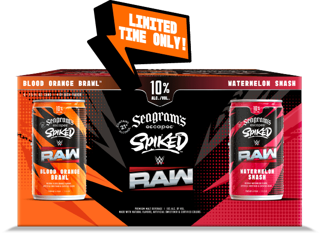 A RAW Mini Cans 8 Pack case