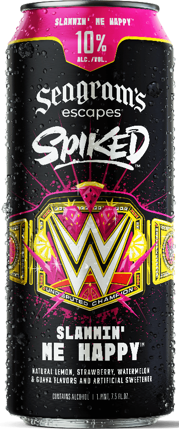 A can of Seagram's Escapes Spiked